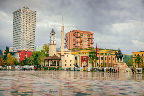 Tirana: Aerial Drone Video Tour