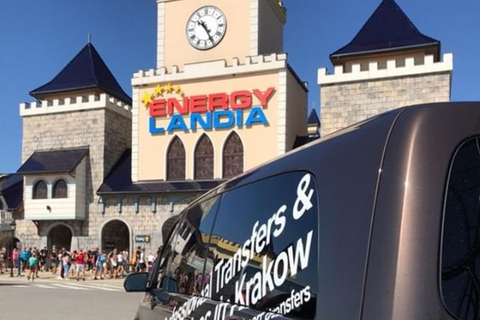 From Krakow: Energylandia Park Open Ticket & Pickup Options From Krakow: Energylandia Park Open Ticket with Hotel Pickup