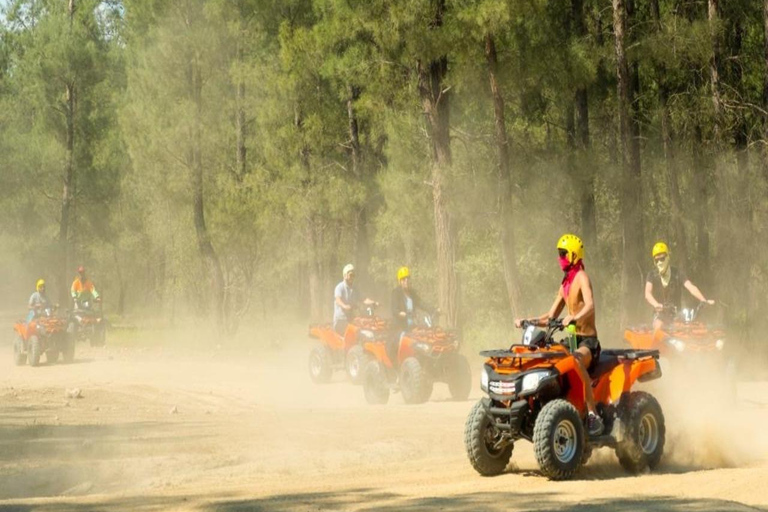 Safari en quad sur le côté