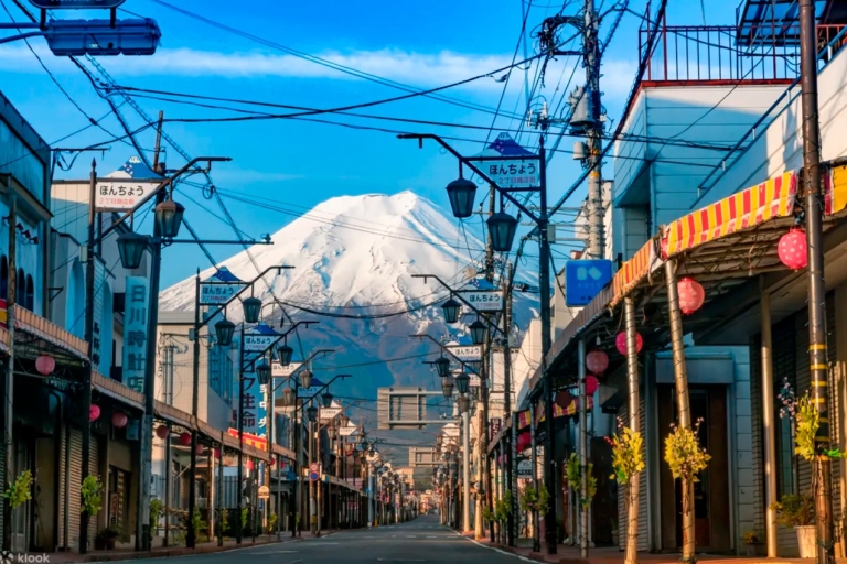 Mt.Fuji dagtour: Oshino Hakkai, Kawaguchi meer vanuit TokioPick-up locatie JR Tokio Station 8:00 uur