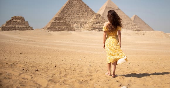 From Cairo: Half-Day Tour to Pyramids of Giza and the Sphinx