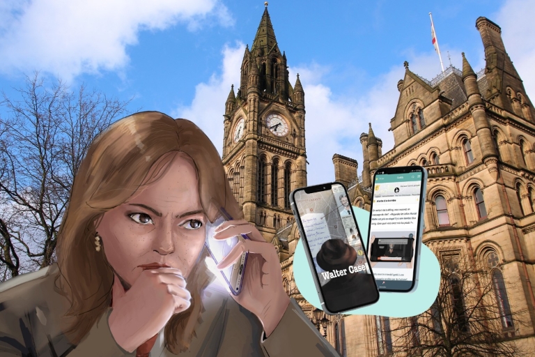Manchester: Juego de exploración de la ciudad "El caso Walter