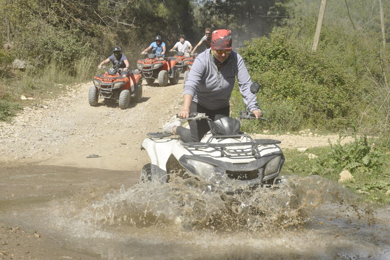 Alanya Family-Friendly Quad Safari River Off-Road Tour SINGLE QUAD SAFARI NO TRANSFER