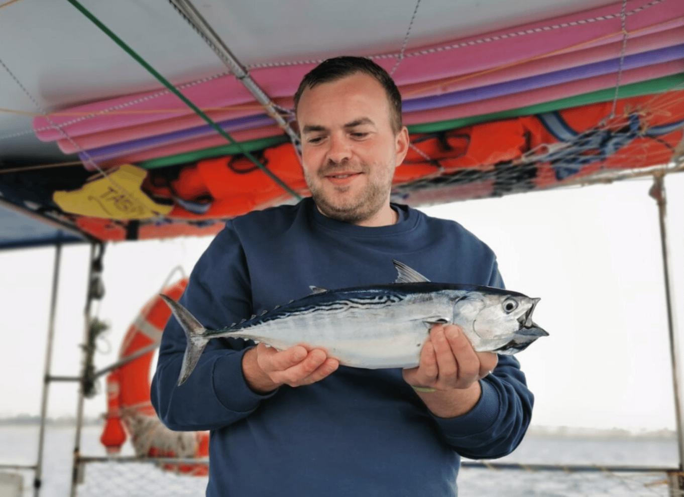 Rhodos: Fisketur, snorkling, grill og professionel guide