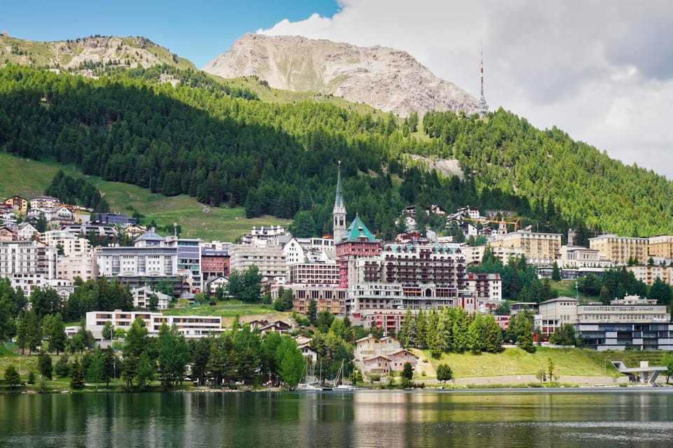 From Milan: St Moritz & Alps Day Trip with Bernina Red Train | GetYourGuide