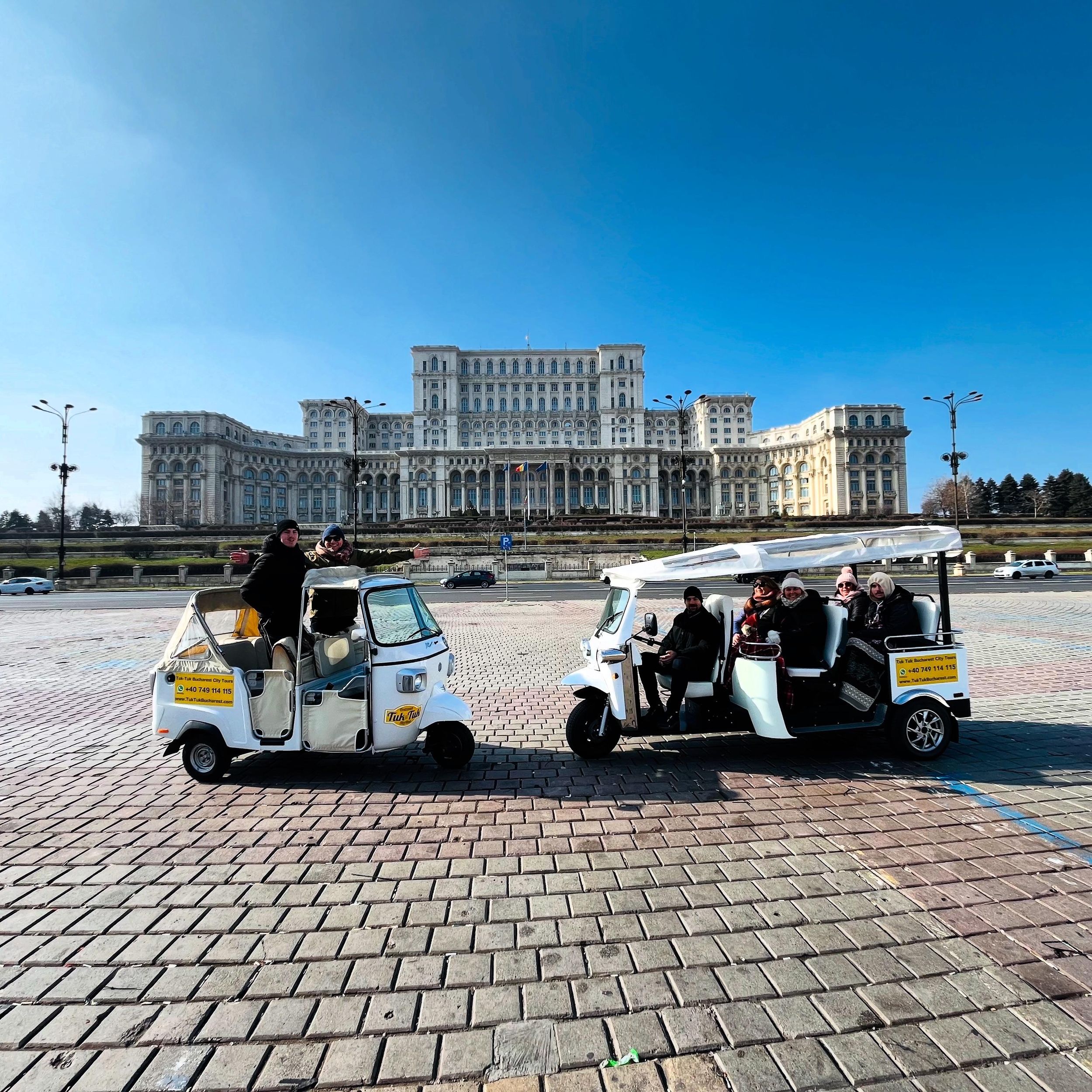Bukarest: Das Beste von Bukarest – private Tuk-Tuk-Tour