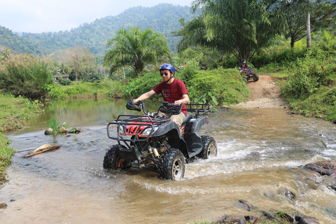 Phuket: Bamboo Rafting, Monkey Cave, and ATV OptionBamboo Rafting with ATV Adventure