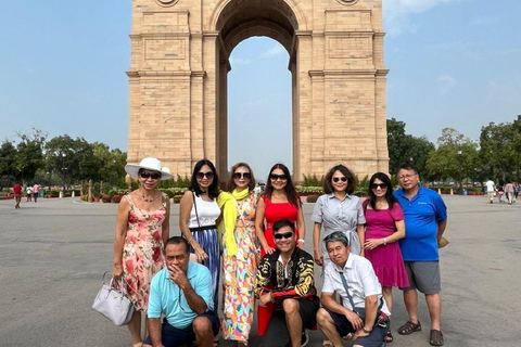 De Delhi:- Tour particular de 3 dias pelo Triângulo Dourado em carroTour com acomodação 4 estrelas