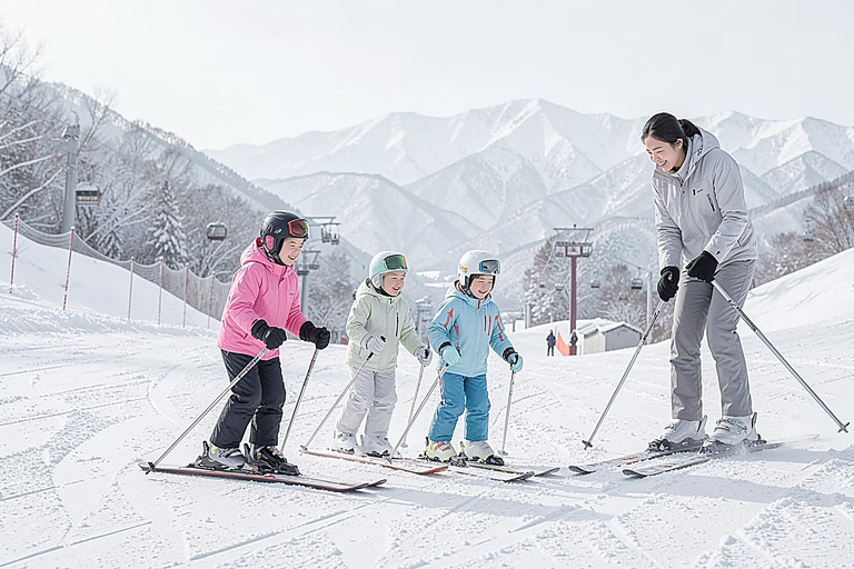 Sapporo: Ski Day Trip, Lesson & Pass, Teine Kokusai Moiwa Route B: Sapporo Kokusai, the snow mountain.