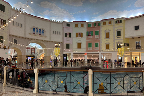 Doha: Private City & Villaggio Mall Tour with Free Gondola Sharing Tour Option