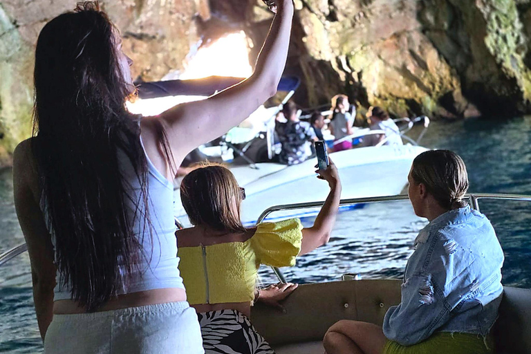 Speed Boat Tour to Blue Cave, Lady of Rocks and Mamula