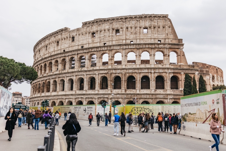 Rome : coupe-file Colisée, Forum romain et mont PalatinColosseum Arena Floor, Forum and Palatine Hill German Tour