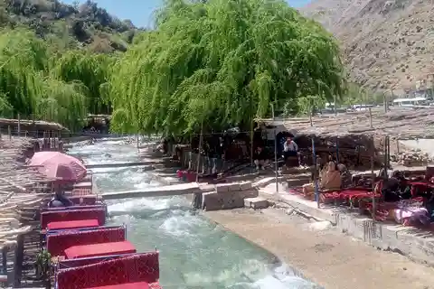 Atlas mountain ourika valley- waterfall day trip with guide