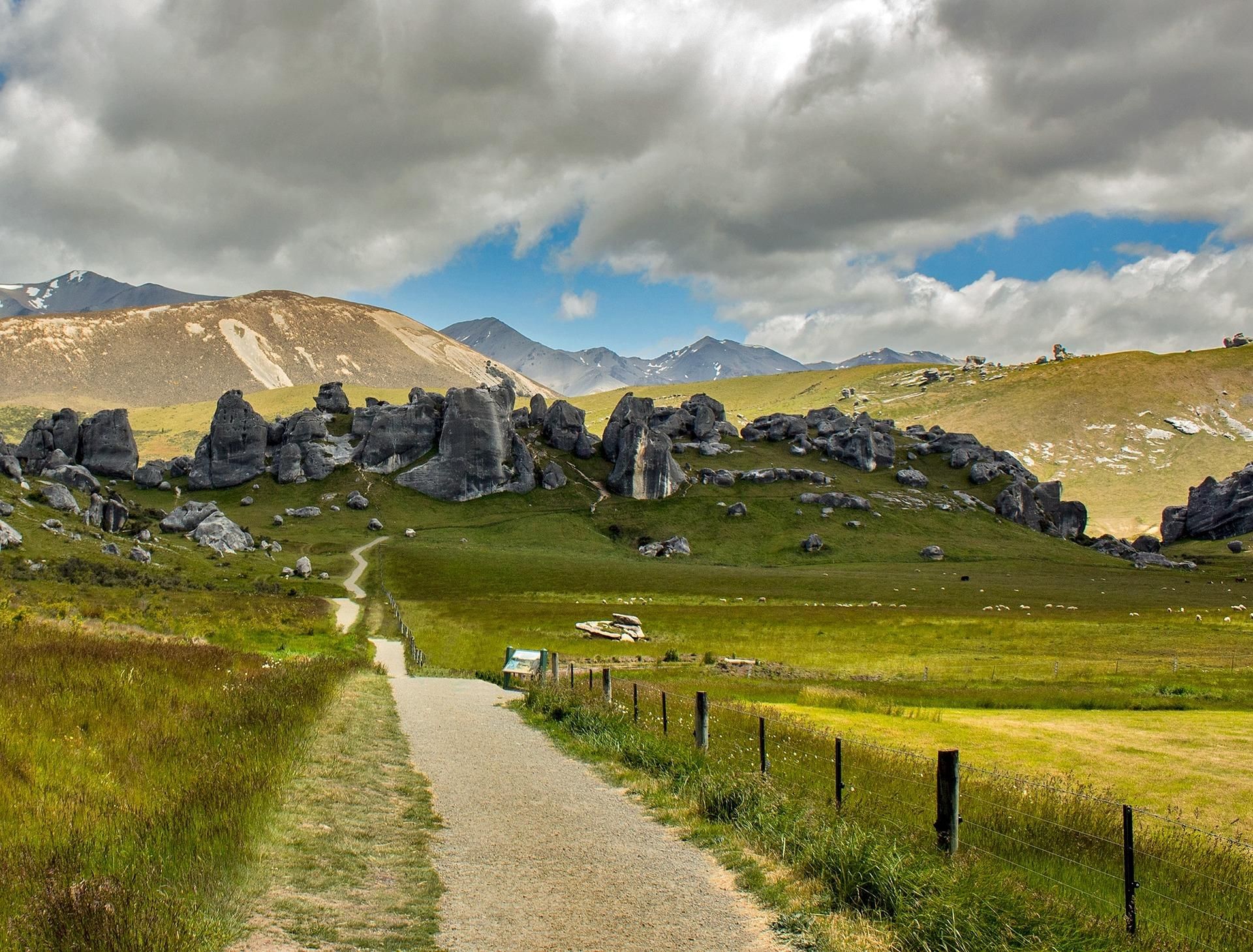 Ab Christchurch: Tagestour nach Arthur's Pass und zum Schlosshügel