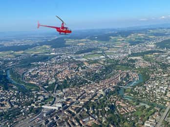 Bern: Privévlucht met helikopter van 18 minuten voor maximaal 3 personen