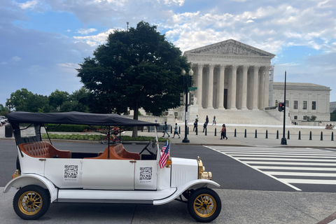 Washington, DC : Visite des monuments et mémoriaux dans une voiture ancienne