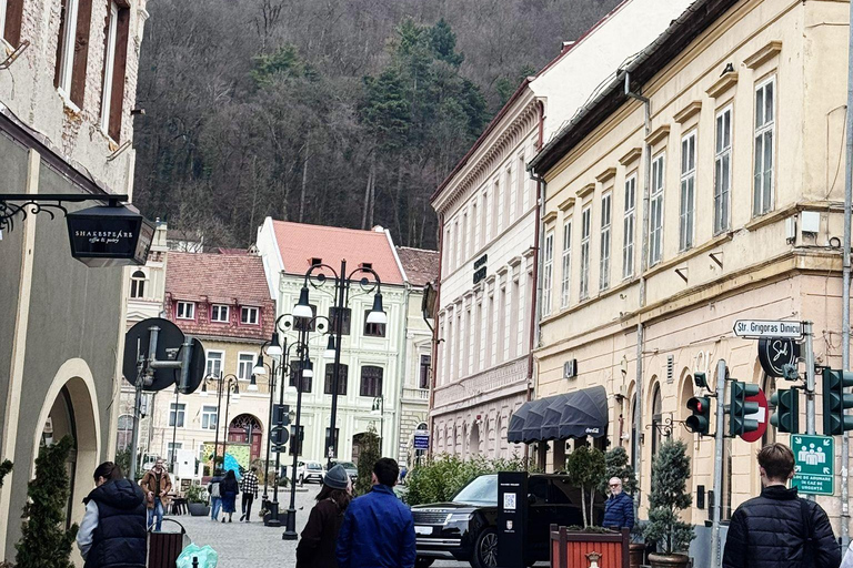 From Bucharest: Dracula Castle, Peles and Brașov Day Trip
