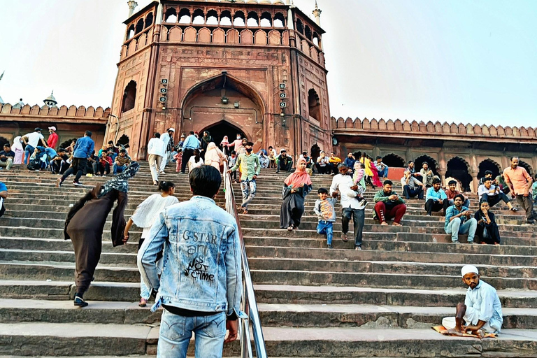 Delhi: Old Delhi Tour with Rickshaw Ride and Hotel Pickup