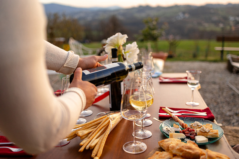 Langhe: Sunset Truffle Hunting with Tasting and Wine