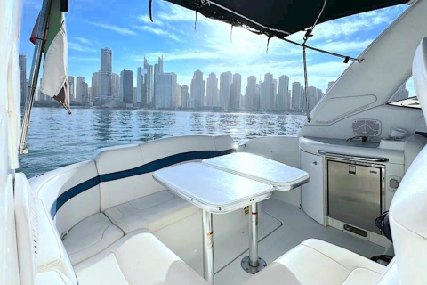 ⚓️ Dubaï : Excursion privée en mini yacht, visites touristiques et baignade ⚓️