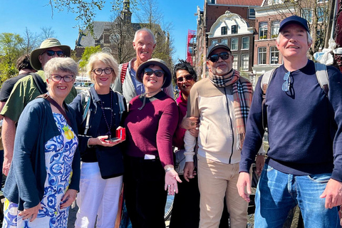 Amsterdam: Small Group Walking Tour with Fun Guide Walking Tour in Amsterdam with Enthusiastic and Fun Guide
