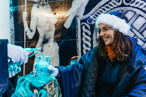 Reykjavik : entrée au bar Magic Ice et verre de bienvenue