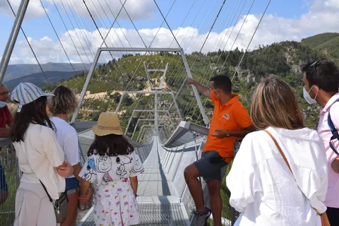 Desde Oporto: Visita guiada al Puente Colgante de Arouca 516 y Pasarelas de Paiva