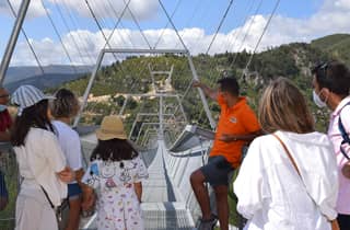Ab Porto: Geführte Tour zur 516 Arouca-Hängebrücke und den Paiva-Wanderwegen