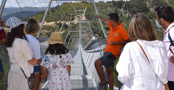 From Porto: Guided Visit to the 516 Arouca Suspension Bridge and the Paiva Walkways