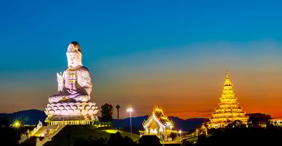 Chiang Rai Tour: Weiße & Blaue & Große Buddha (Rote)Tempel