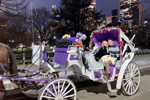 NYC: Paseo Privado en Coche de Caballos por las Luces de Navidad