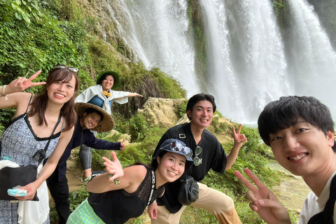 Depuis Hanoi : Chute d&#039;eau de Ban Gioc 1 jour avec guide de la région