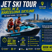 Barcelone : excursion en jet ski sans permis depuis l'hôtel W - Photo incluse