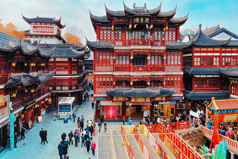 Shanghai: City Highlights Private Full Day Tour Shanghai: One-Day City Highlights Tour with Transfer