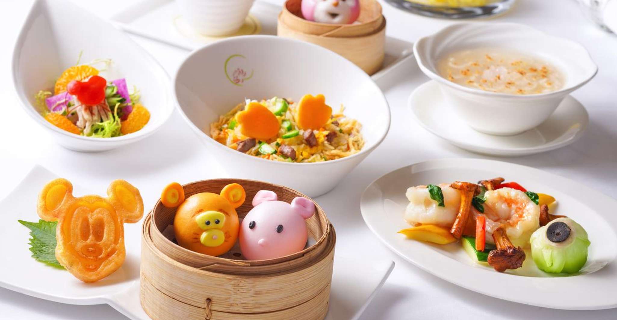 Hong Kong Disneyland Hotel: Disney Friends Dim Sum Lunch Set