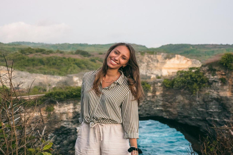 Z Bali: Snorkeling w Manta Point Nusa Penida i wycieczka lądowaSnorkeling i wycieczka po zachodnim lądzie (miejsce zbiórki - port Sanur)