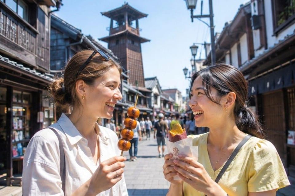 東京発：川越小江戸フード＆酒ツアー &ndash; 5品の試食