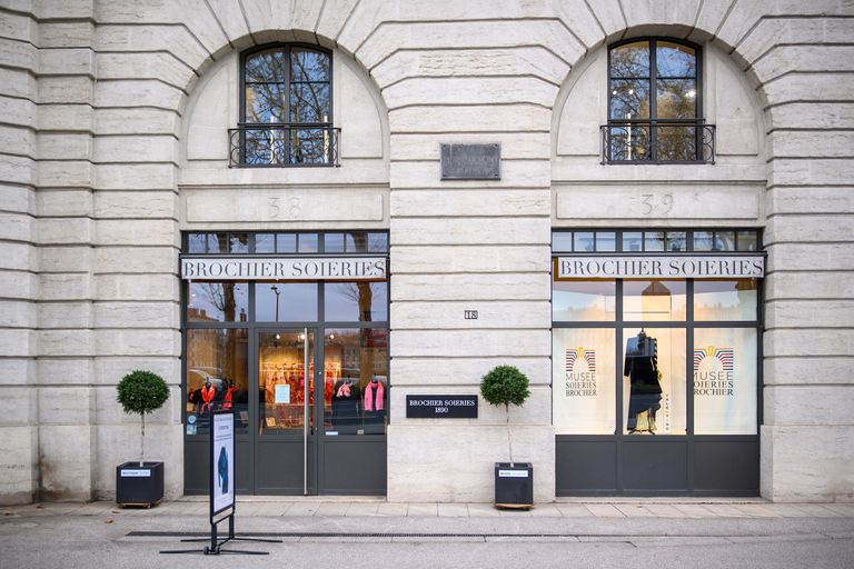 Lyon : billet d'entrée au musée de la soie des Soieries BrochierBillet d'entrée