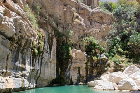 Escursione privata di un giorno a Wadi Tiwi, Fins Beach e Bimmah SinkholeEscursione di un giorno a Wadi Tiwi, Fins Beach e Bimmah Sinkhole