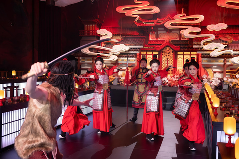 Shanghai: Silk Road Immersive Show with Hot Pot Dinner Regular Seat（Row 2~3）Only Lunch