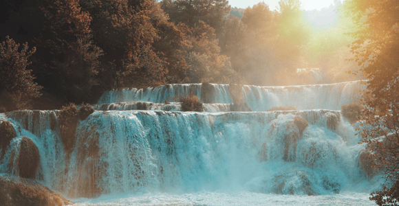 Krka National Park Wasserfälle Gruppentour ab Split