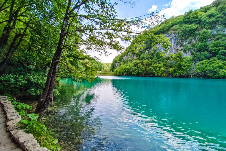 From Zagreb: Plitvice Lakes and Rastoke Private Day Trip English