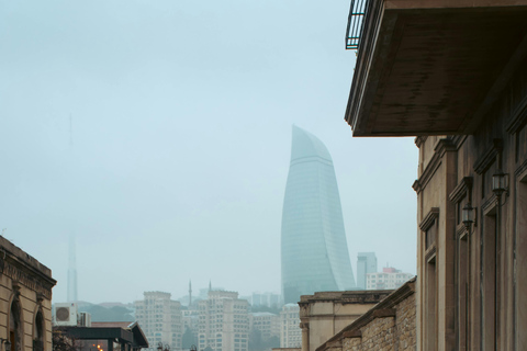 Baku: Old City Walking Tour with Vintage Photos