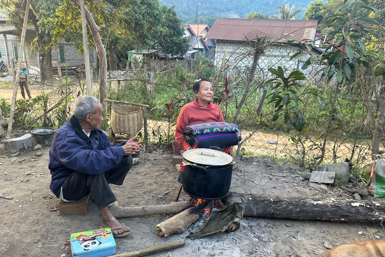 2 Day From Luang Prabang to Nong Khiaw-Camping and Trekking Pick-up and drop-off in Luang Prabang