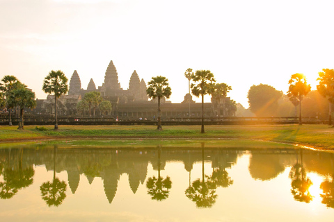 Siem Reap: Alba di Angkot Wat, guida e racconti con trasferimento