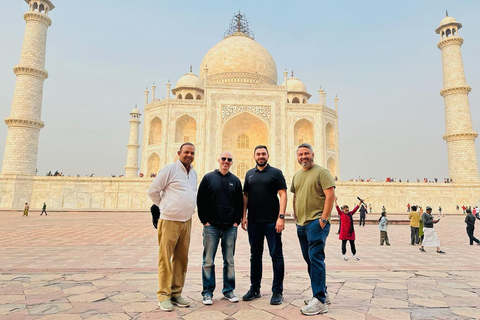 Taj Mahal & Agra Private Tour from Delhi by Car – Fast Entry Only Professional Tour Guide in Agra