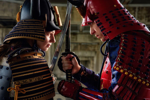 Kyoto Samurai Walk: Matcha, Calligraphy & Photoshoot