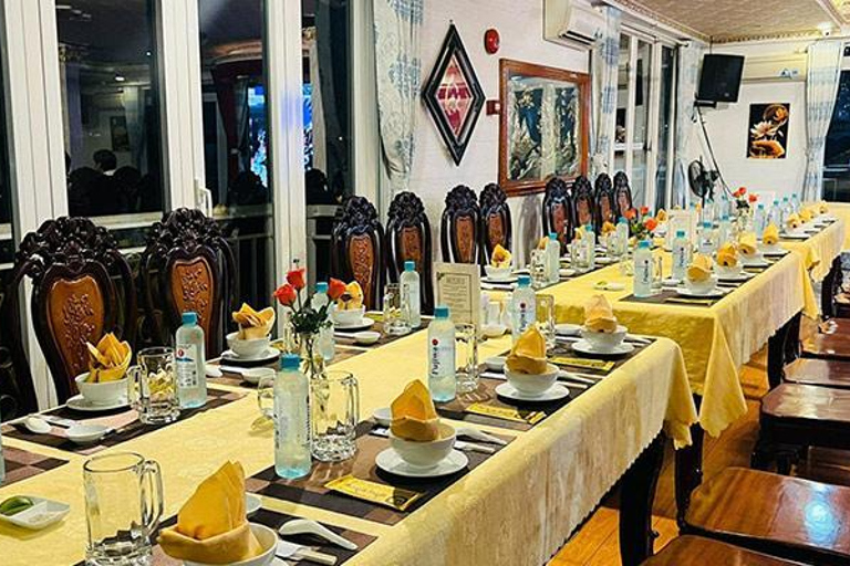 Saigon River: Dinner Cruise with City Lights & Live Music Dinner Cruise Ticket (No Transfer)