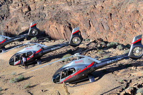 Las Vegas : Expérience en hélicoptère au Grand Canyon West