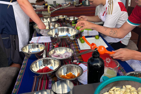 利马 - 米拉弗洛雷斯：秘鲁烹饪课程、皮斯科酸酒与热带水果利马 - 米拉弗洛雷斯：秘鲁烹饪课程、皮斯科酸酒和热带水果